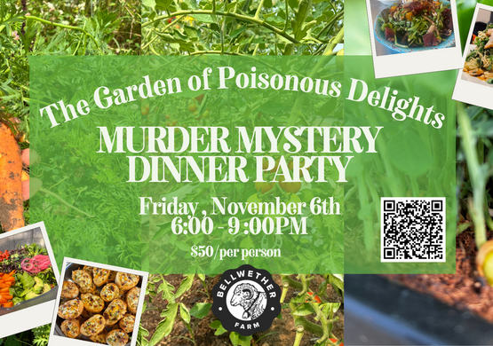 The Garden of Poisonous Delights, A Murder Mystery Dinner Party